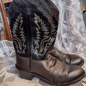 Old West cowboy boots